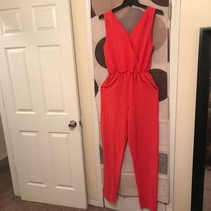 Peach TALL Jumpsuit